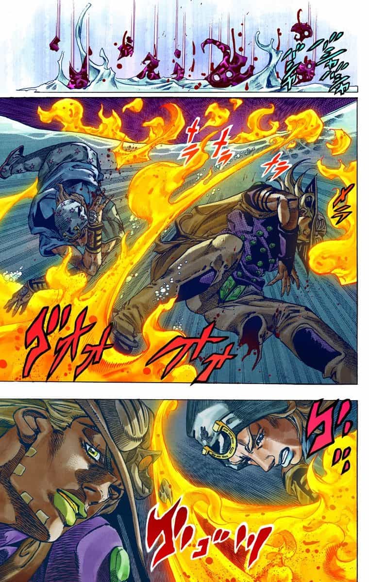Манга Невероятные Приключения ДжоДжо Часть 7 (Colored) - Глава 43 Страница 16