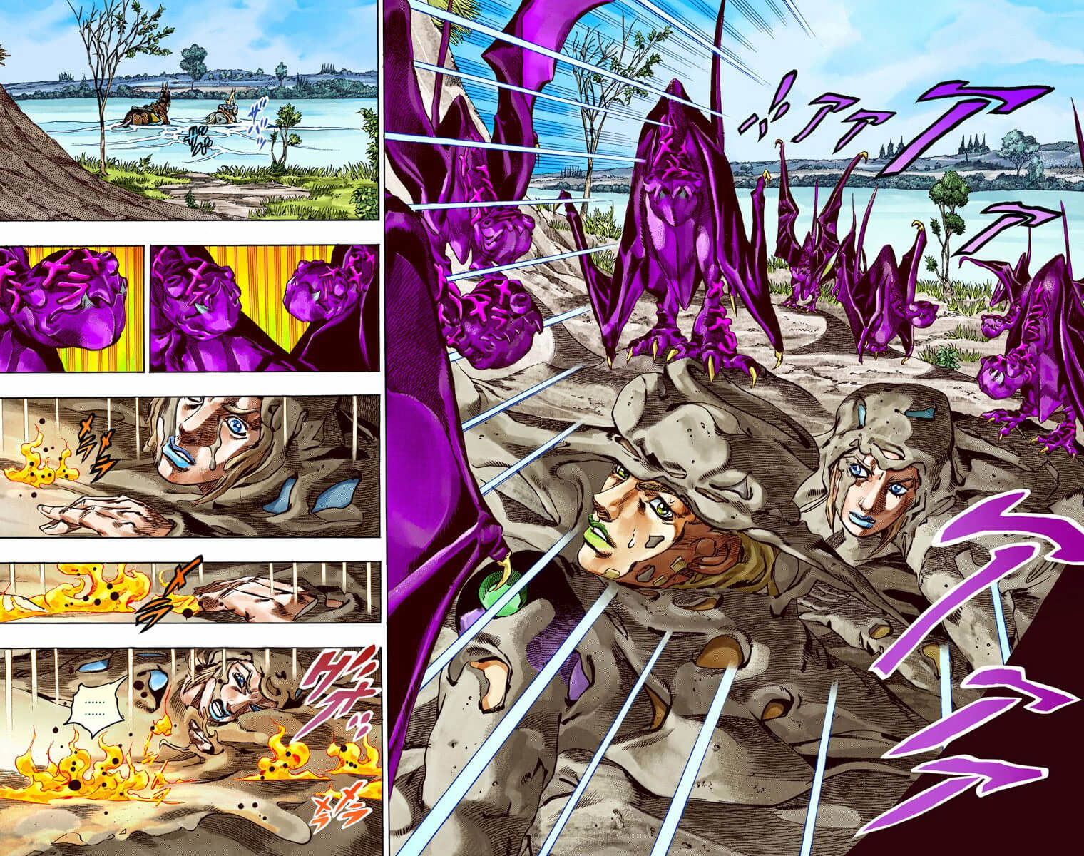 Манга Невероятные Приключения ДжоДжо Часть 7 (Colored) - Глава 43 Страница 3