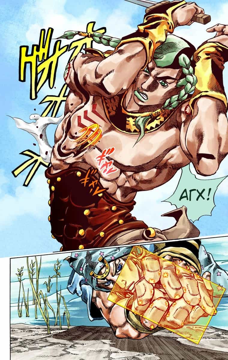 Манга Невероятные Приключения ДжоДжо Часть 7 (Colored) - Глава 44 Страница 32