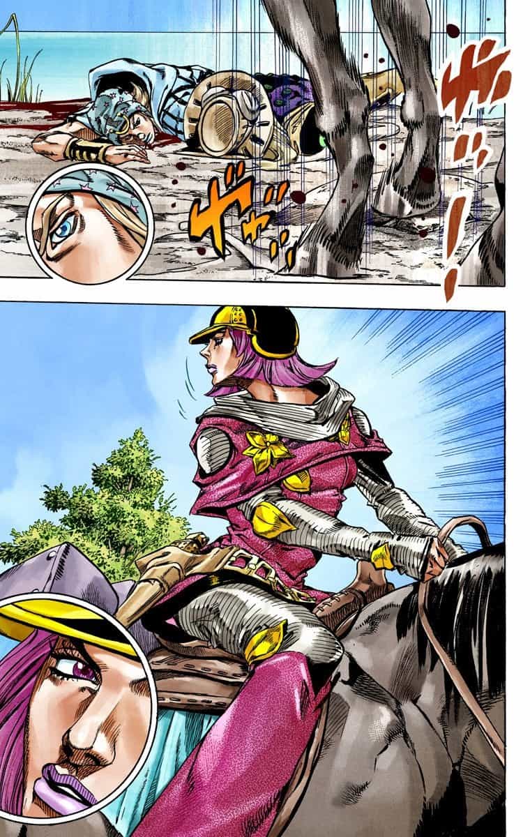 Манга Невероятные Приключения ДжоДжо Часть 7 (Colored) - Глава 44 Страница 43