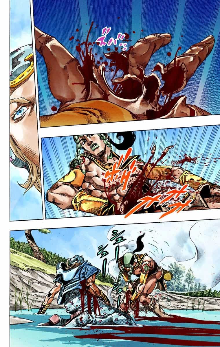 Манга Невероятные Приключения ДжоДжо Часть 7 (Colored) - Глава 44 Страница 34
