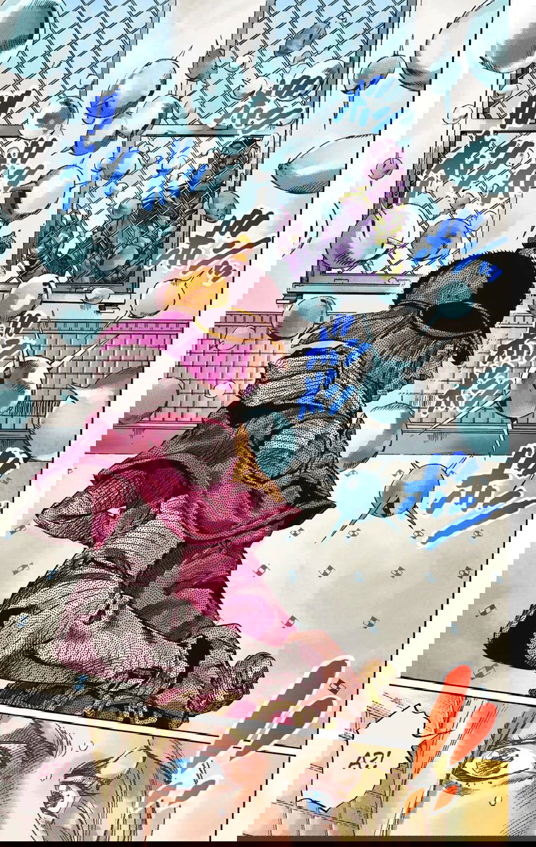 Манга Невероятные Приключения ДжоДжо Часть 7 (Colored) - Глава 50 Страница 27