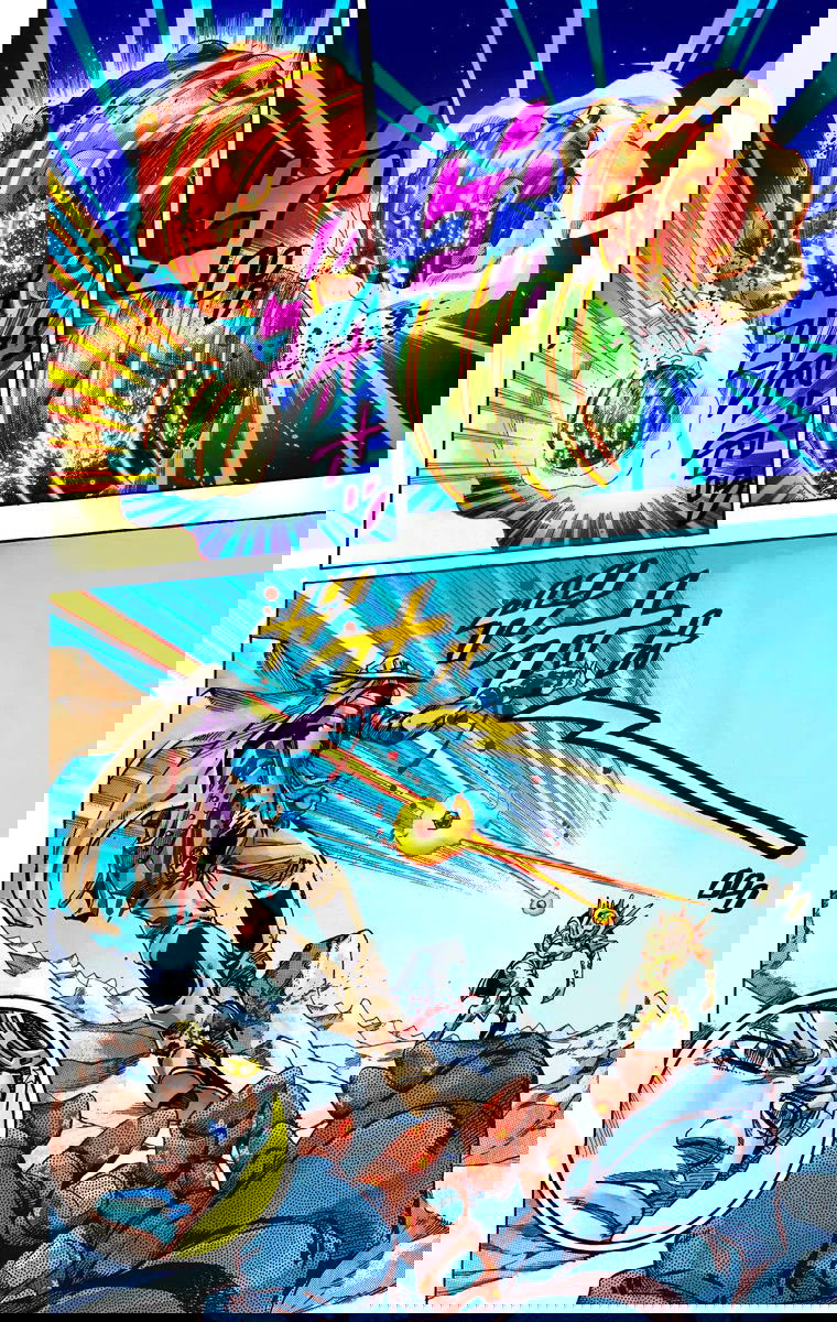 Манга Невероятные Приключения ДжоДжо Часть 7 (Colored) - Глава 54 Страница 7