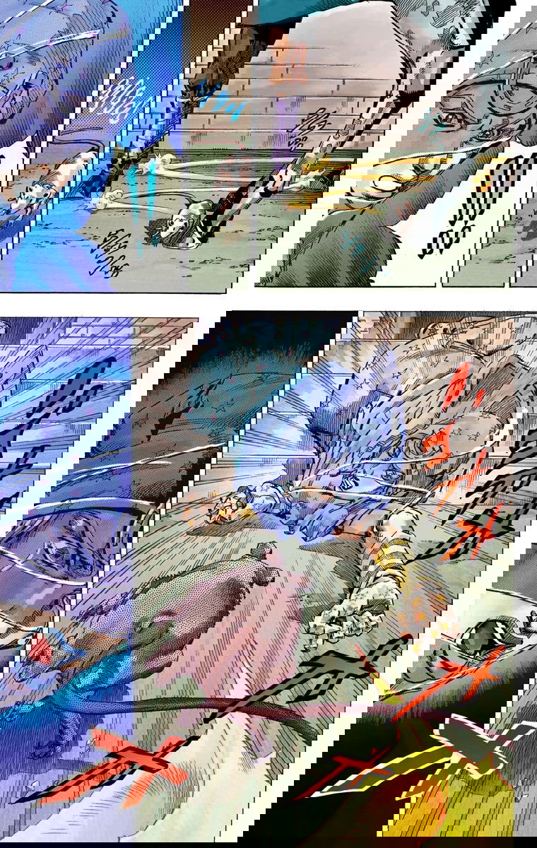 Манга Невероятные Приключения ДжоДжо Часть 7 (Colored) - Глава 57 Страница 42