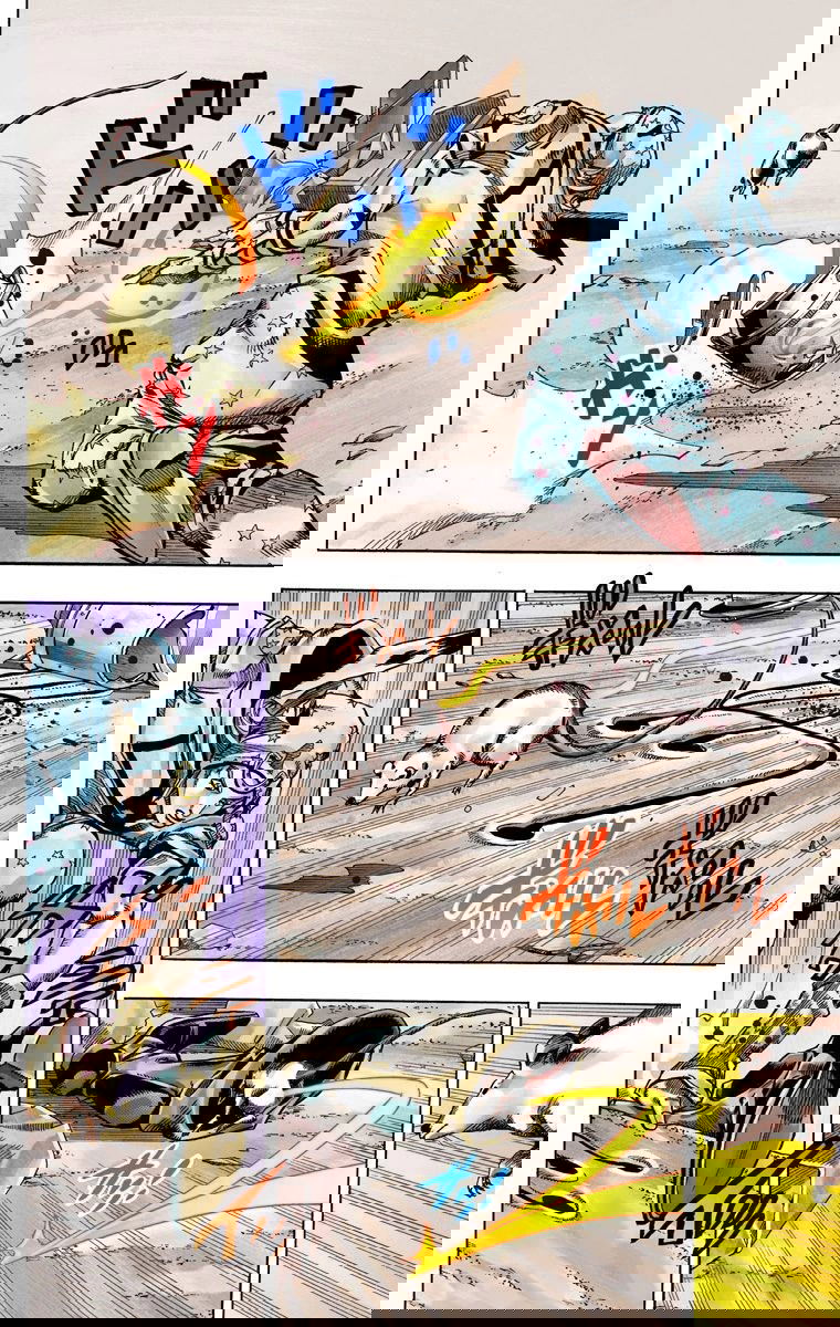 Манга Невероятные Приключения ДжоДжо Часть 7 (Colored) - Глава 57 Страница 36