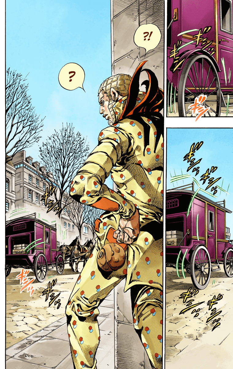 Манга Невероятные Приключения ДжоДжо Часть 7 (Colored) - Глава 60 Страница 21