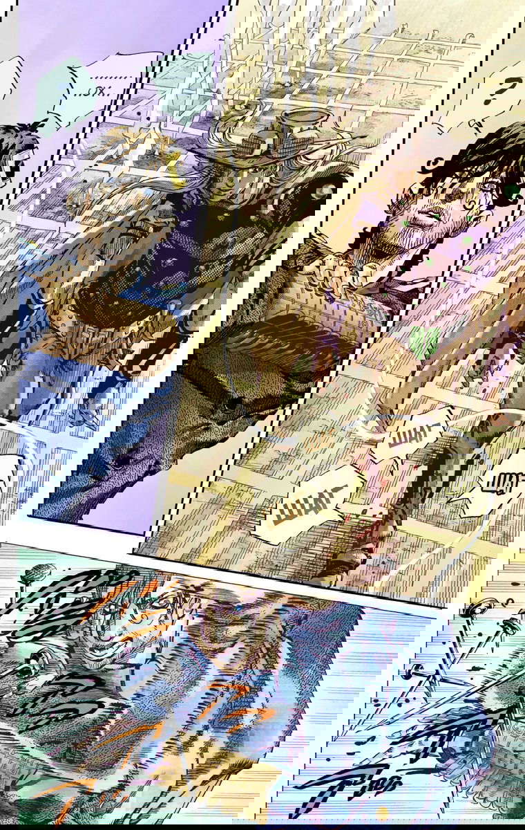 Манга Невероятные Приключения ДжоДжо Часть 7 (Colored) - Глава 66 Страница 12