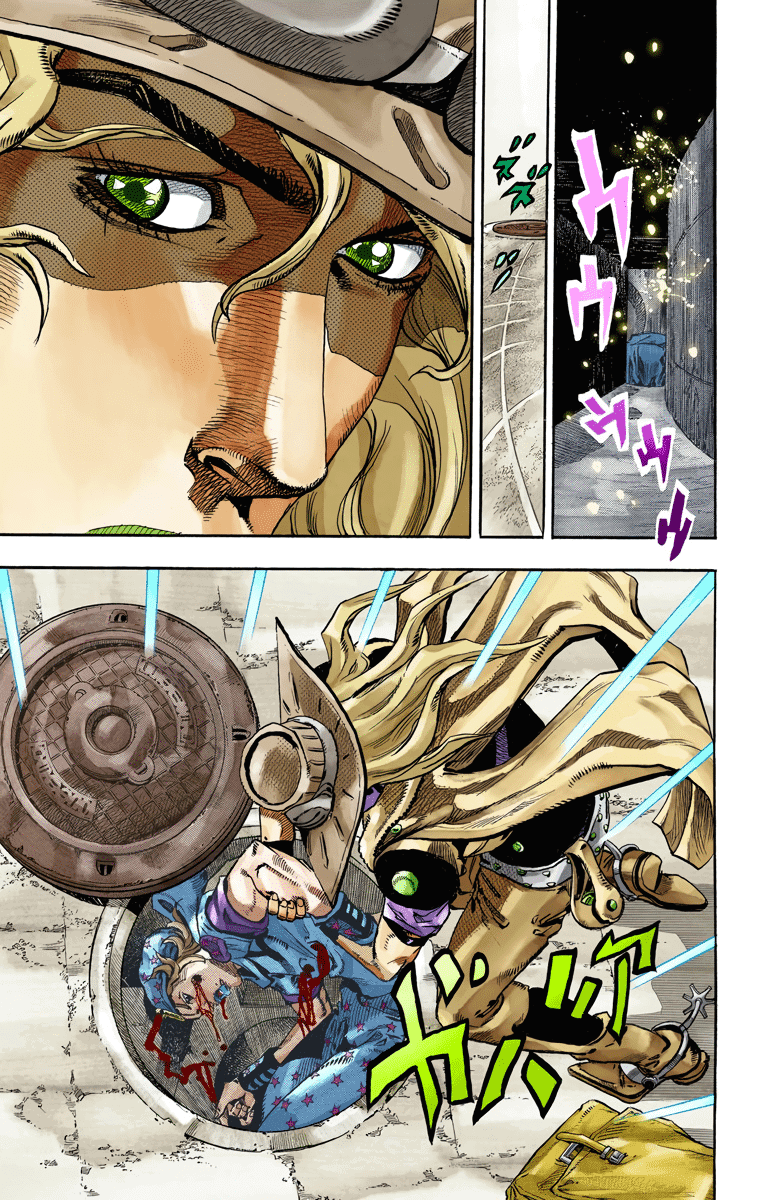 Манга Невероятные Приключения ДжоДжо Часть 7 (Colored) - Глава 72 Страница 4