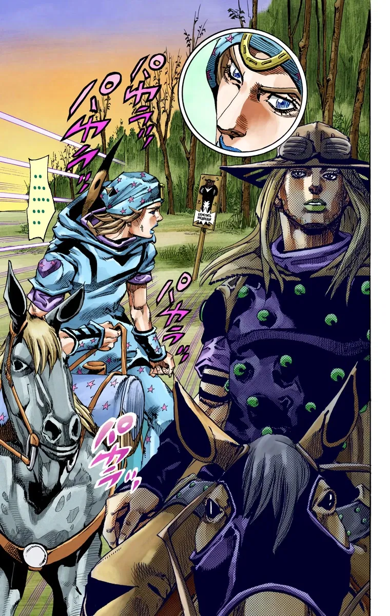Манга Невероятные Приключения ДжоДжо Часть 7 (Colored) - Глава 76 Страница 25