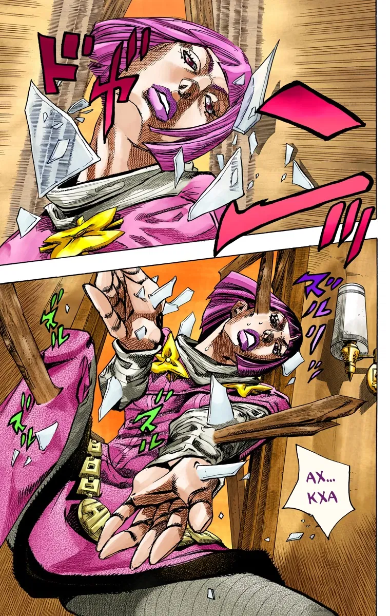 Манга Невероятные Приключения ДжоДжо Часть 7 (Colored) - Глава 77 Страница 37