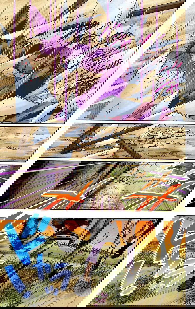 Манга Невероятные Приключения ДжоДжо Часть 7 (Colored) - Глава 77 Страница 9