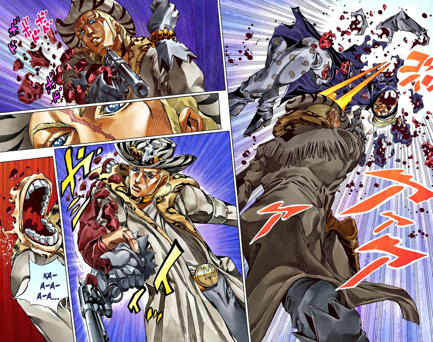 Манга Невероятные Приключения ДжоДжо Часть 7: Steel Ball Run (Цветная версия) - Глава 37 Страница 30