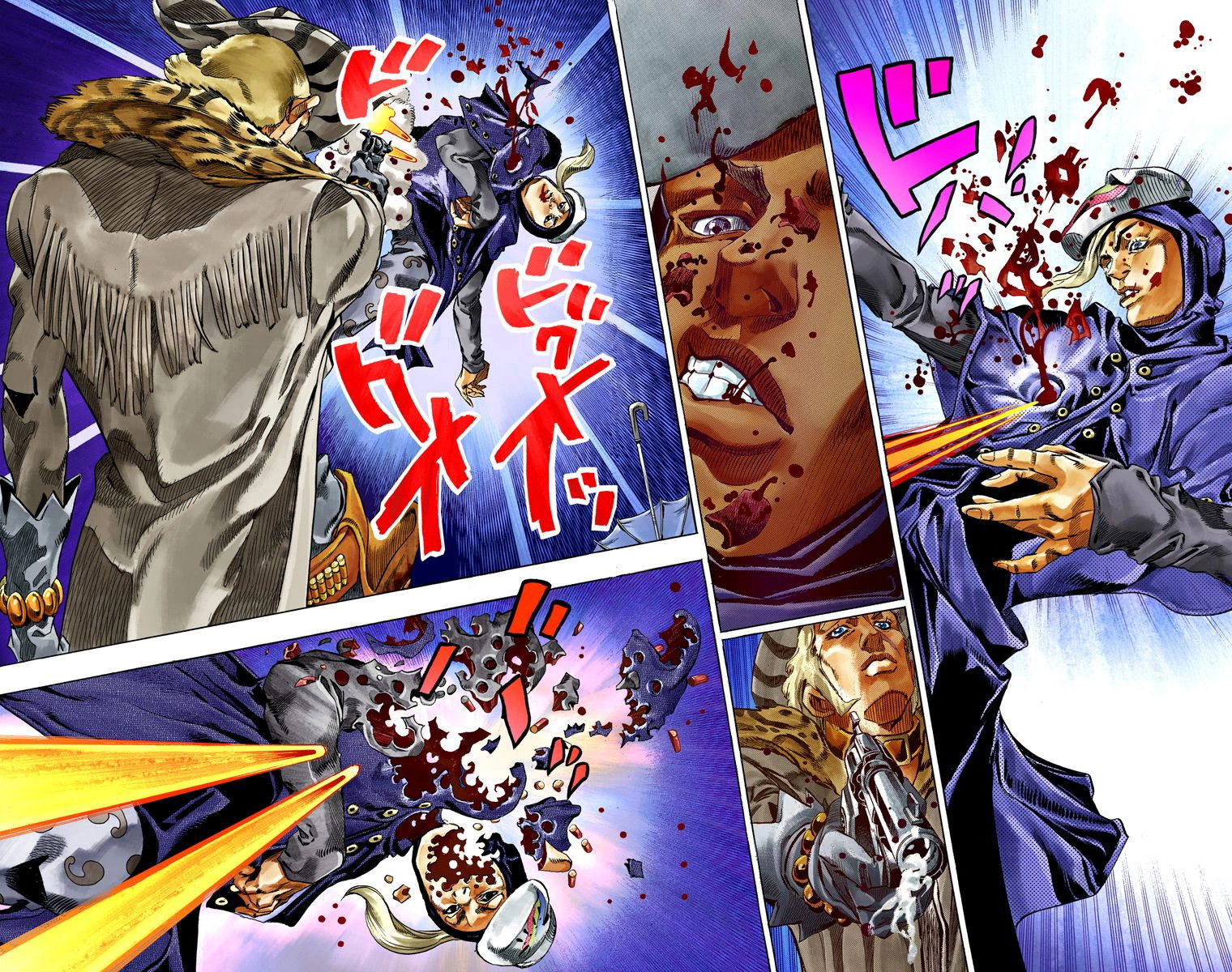Манга Невероятные Приключения ДжоДжо Часть 7: Steel Ball Run (Цветная версия) - Глава 37 Страница 29