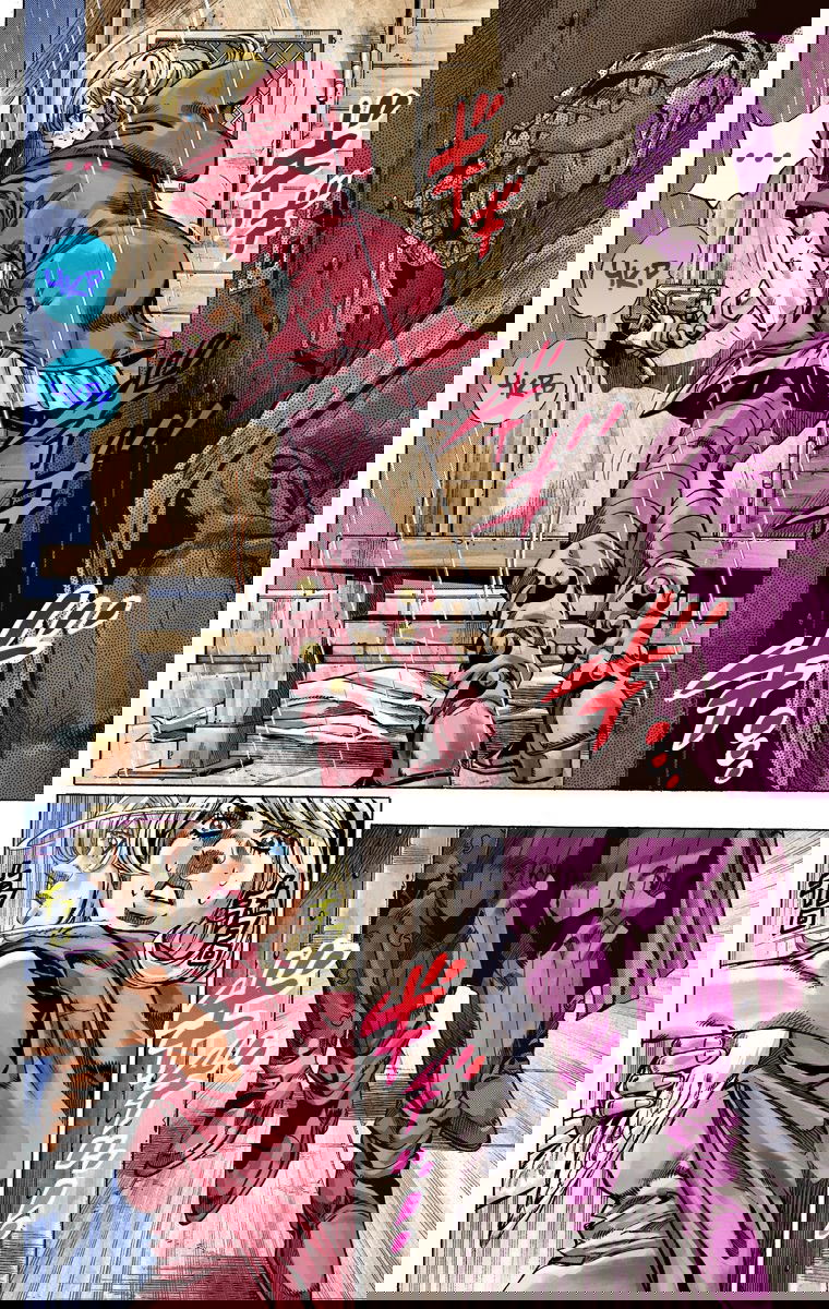 Манга Невероятные Приключения ДжоДжо Часть 7: Steel Ball Run (Цветная версия) - Глава 36 Страница 34