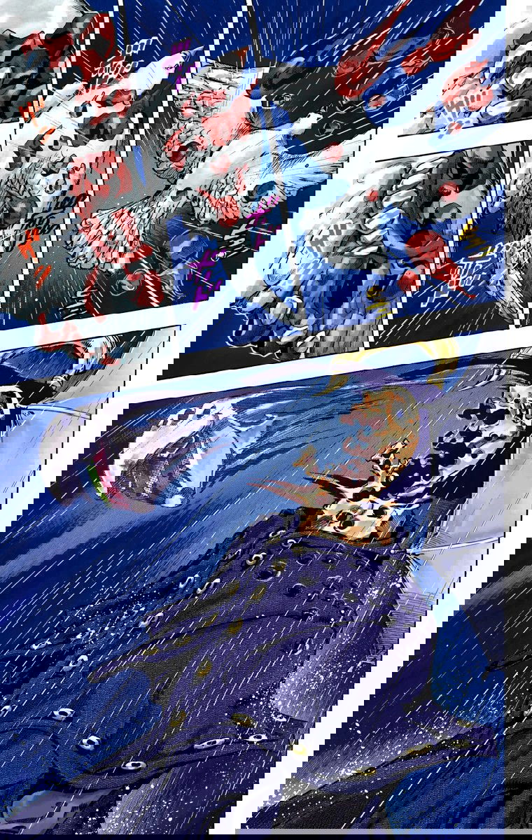 Манга Невероятные Приключения ДжоДжо Часть 7: Steel Ball Run (Цветная версия) - Глава 36 Страница 49