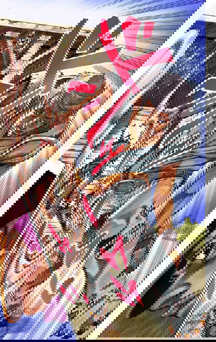 Манга Невероятные Приключения ДжоДжо Часть 7: Steel Ball Run (Цветная версия) - Глава 34 Страница 33