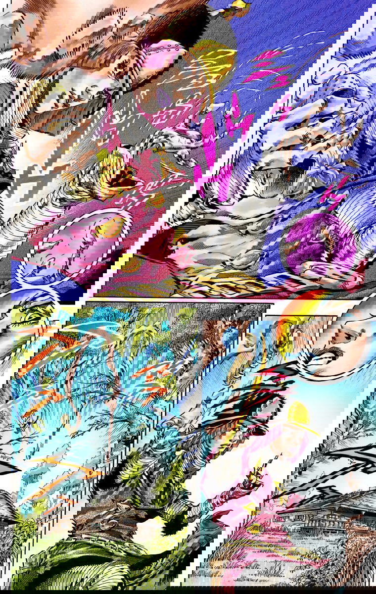 Манга Невероятные Приключения ДжоДжо Часть 7: Steel Ball Run (Цветная версия) - Глава 34 Страница 15