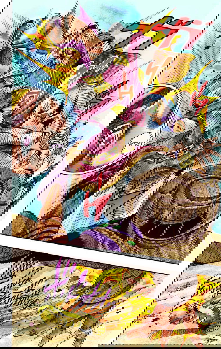 Манга Невероятные Приключения ДжоДжо Часть 7: Steel Ball Run (Цветная версия) - Глава 33 Страница 14