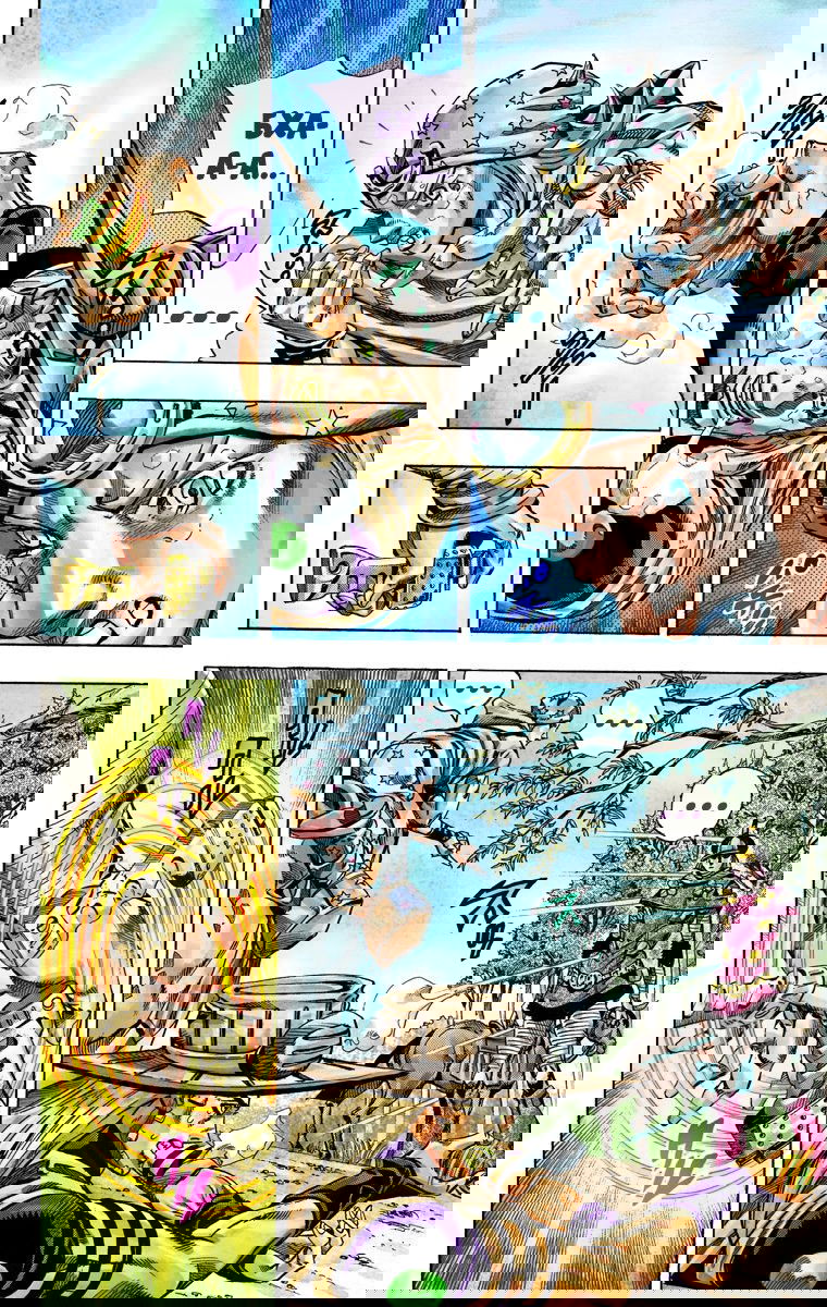 Манга Невероятные Приключения ДжоДжо Часть 7: Steel Ball Run (Цветная версия) - Глава 33 Страница 18