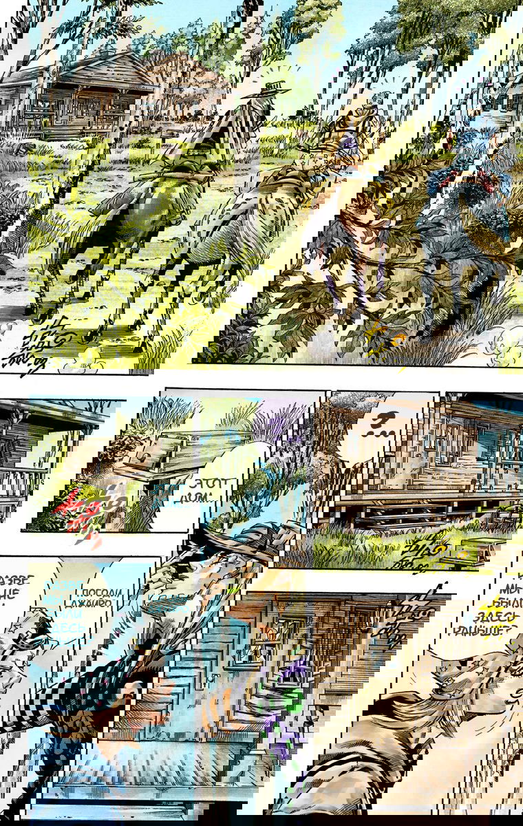 Манга Невероятные Приключения ДжоДжо Часть 7: Steel Ball Run (Цветная версия) - Глава 33 Страница 26