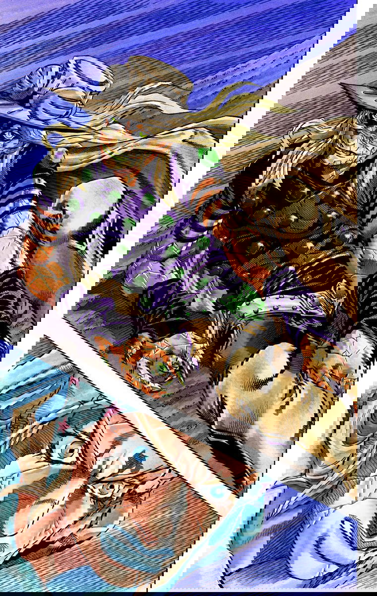 Манга Невероятные Приключения ДжоДжо Часть 7: Steel Ball Run (Цветная версия) - Глава 30 Страница 52