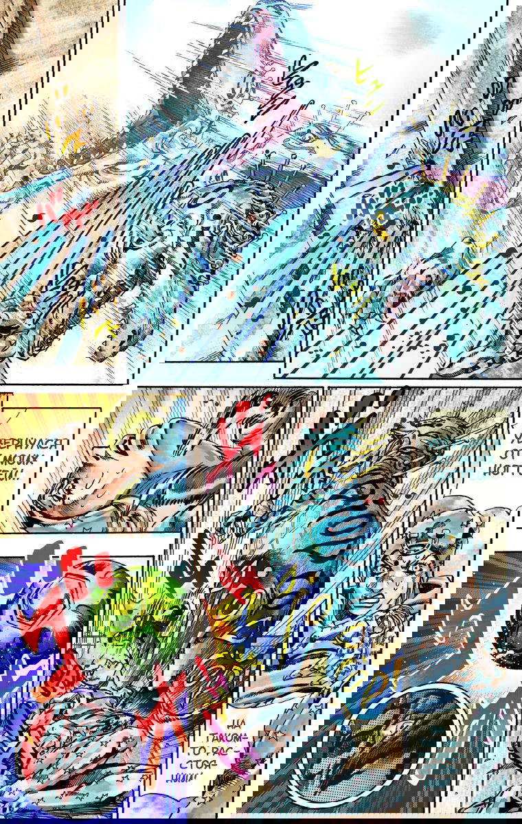 Манга Невероятные Приключения ДжоДжо Часть 7: Steel Ball Run (Цветная версия) - Глава 29 Страница 7