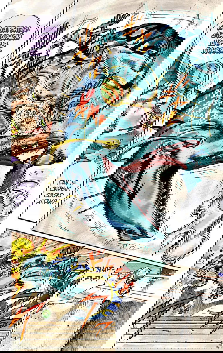 Манга Невероятные Приключения ДжоДжо Часть 7: Steel Ball Run (Цветная версия) - Глава 29 Страница 12