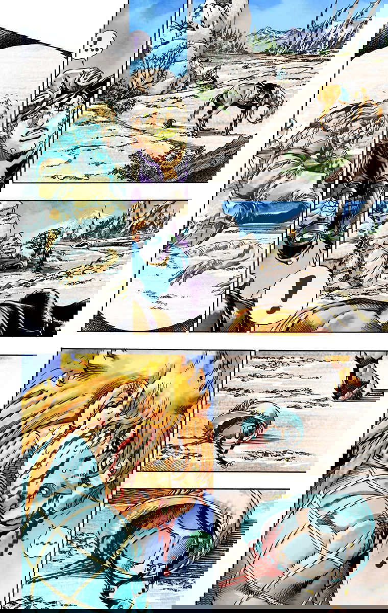 Манга Невероятные Приключения ДжоДжо Часть 7: Steel Ball Run (Цветная версия) - Глава 28 Страница 21