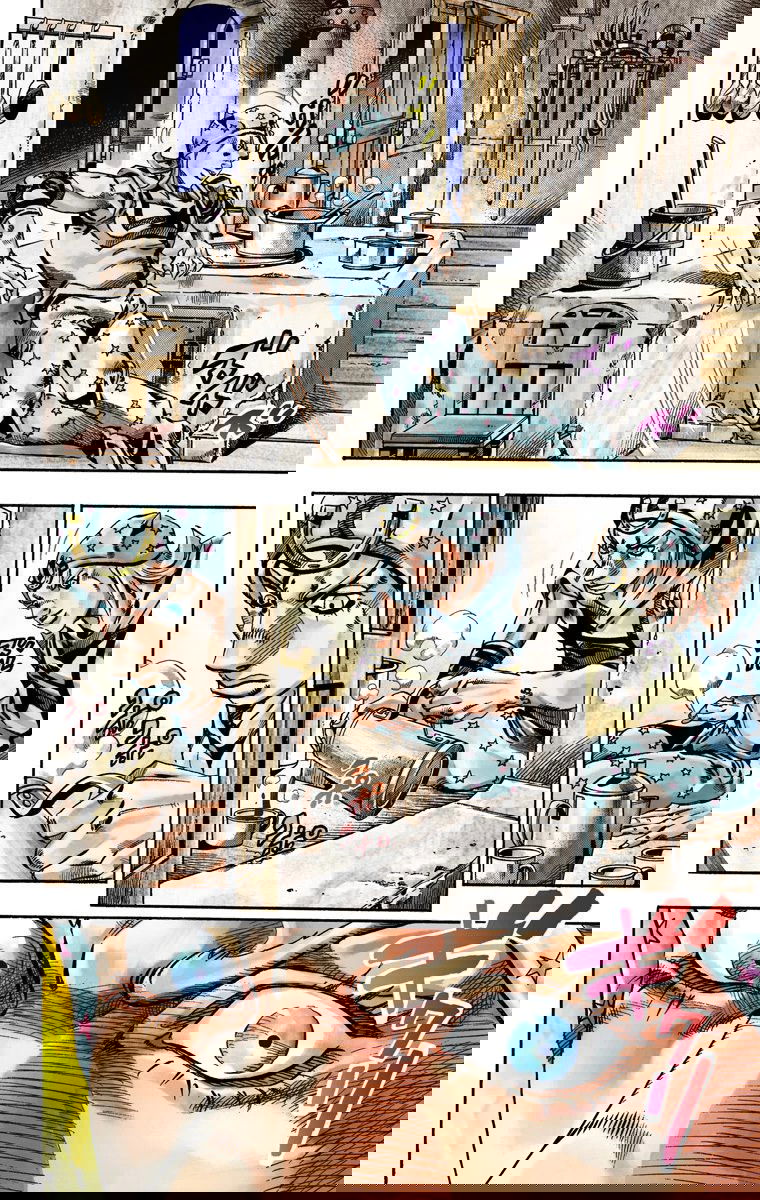 Манга Невероятные Приключения ДжоДжо Часть 7: Steel Ball Run (Цветная версия) - Глава 28 Страница 40