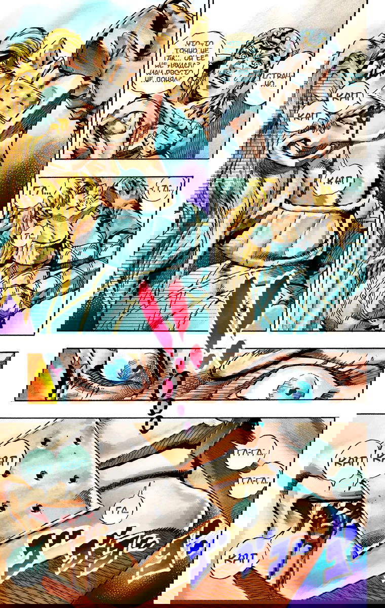 Манга Невероятные Приключения ДжоДжо Часть 7: Steel Ball Run (Цветная версия) - Глава 28 Страница 49