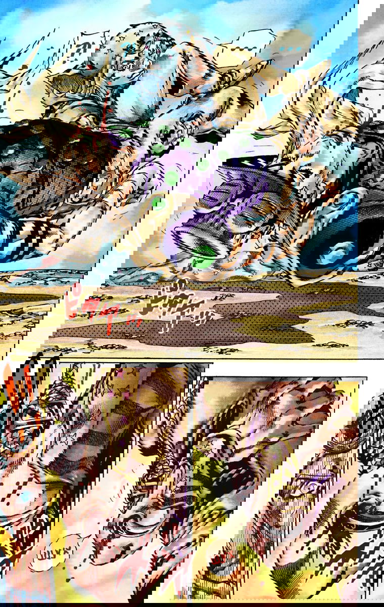 Манга Невероятные Приключения ДжоДжо Часть 7: Steel Ball Run (Цветная версия) - Глава 27 Страница 22