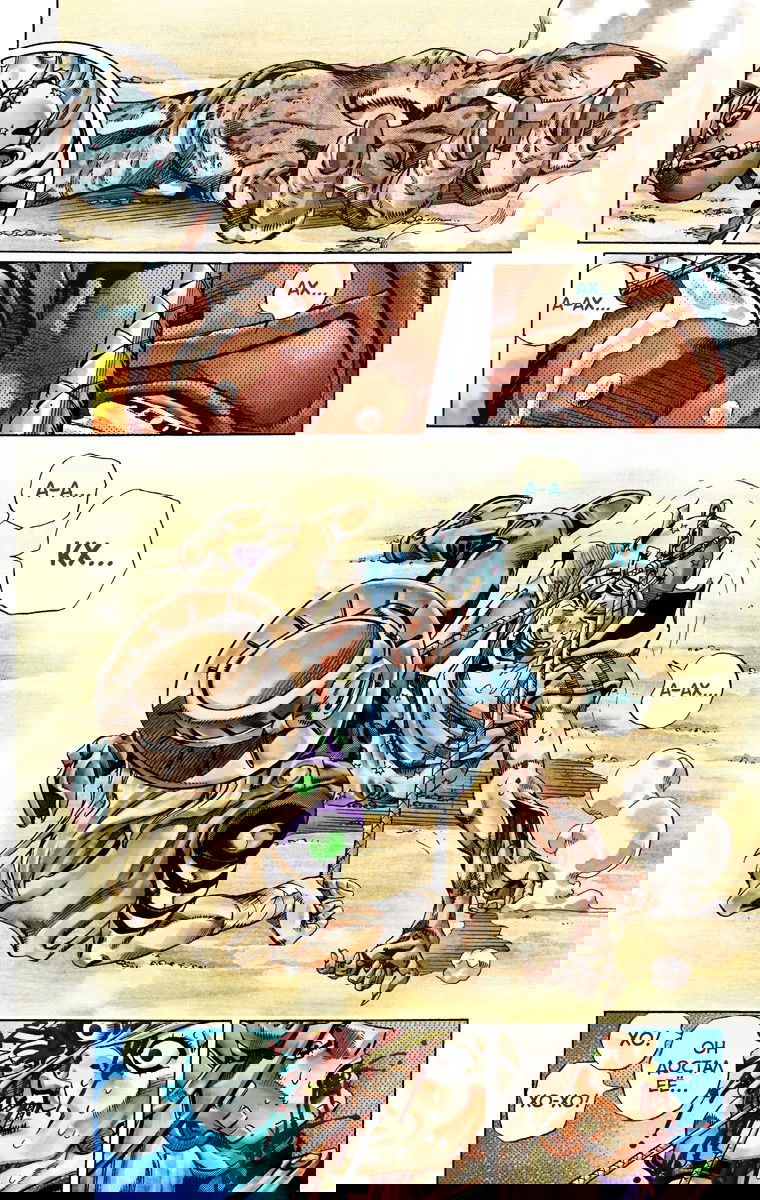 Манга Невероятные Приключения ДжоДжо Часть 7: Steel Ball Run (Цветная версия) - Глава 27 Страница 36