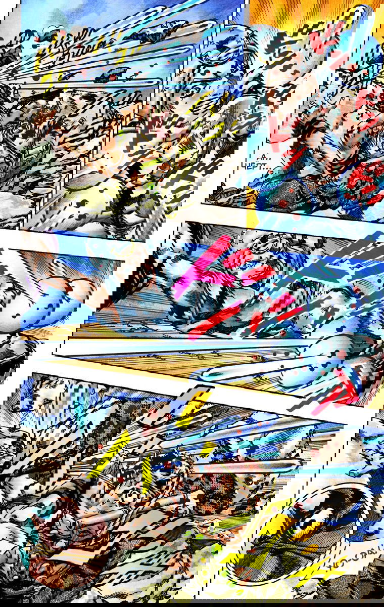 Манга Невероятные Приключения ДжоДжо Часть 7: Steel Ball Run (Цветная версия) - Глава 27 Страница 27