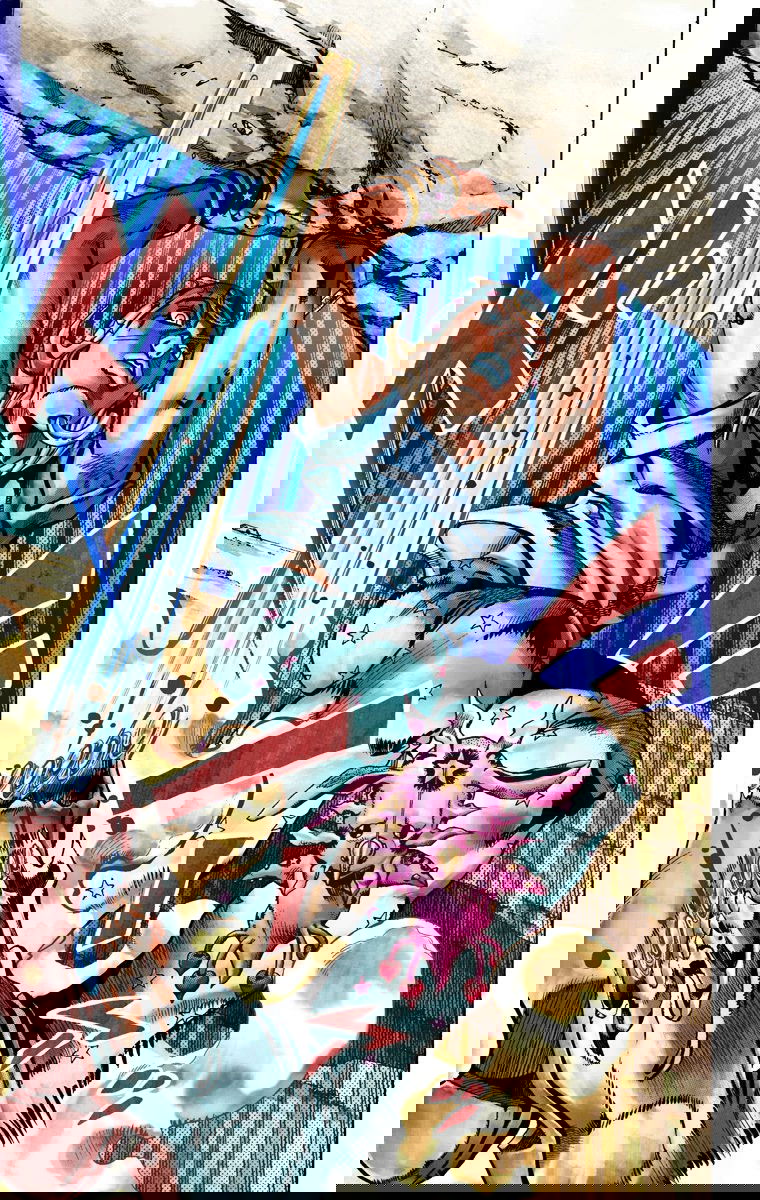 Манга Невероятные Приключения ДжоДжо Часть 7: Steel Ball Run (Цветная версия) - Глава 26 Страница 35