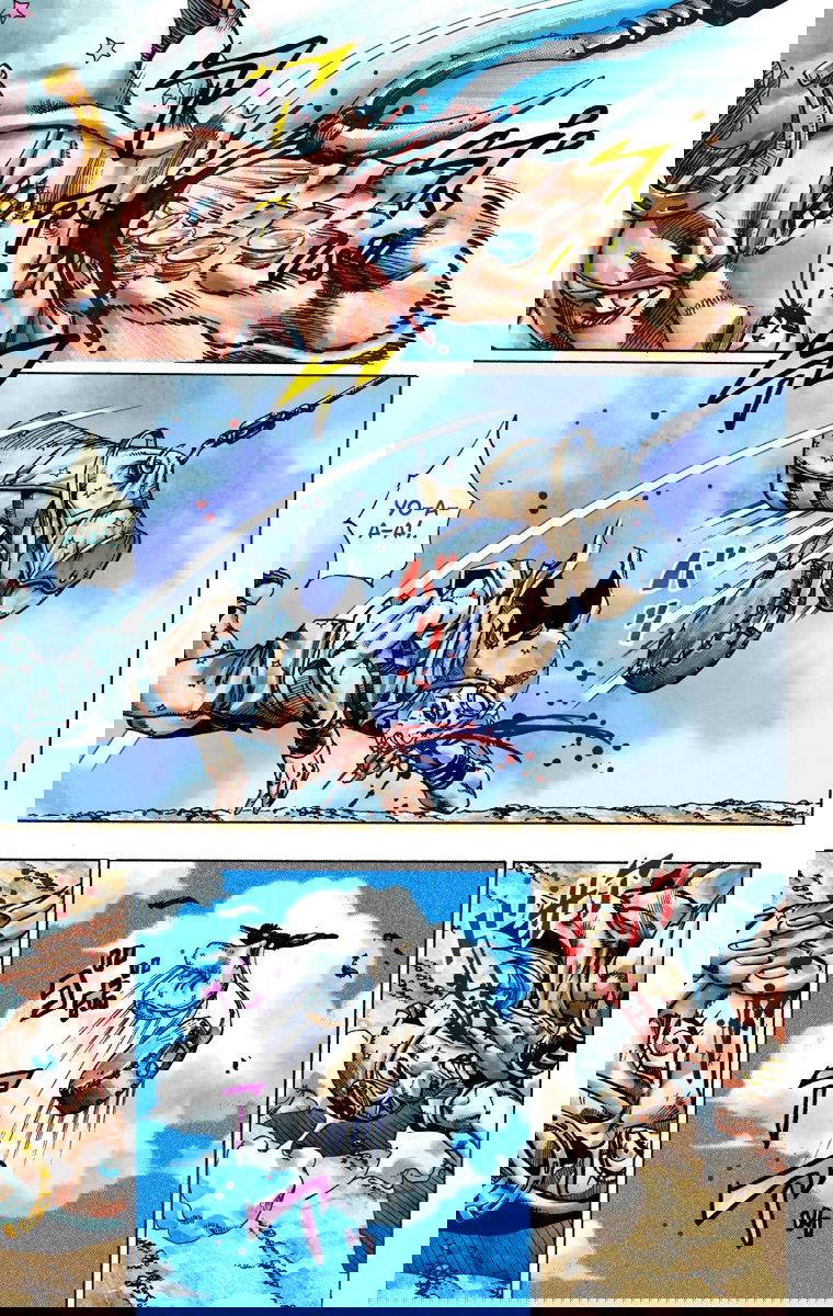 Манга Невероятные Приключения ДжоДжо Часть 7: Steel Ball Run (Цветная версия) - Глава 26 Страница 8