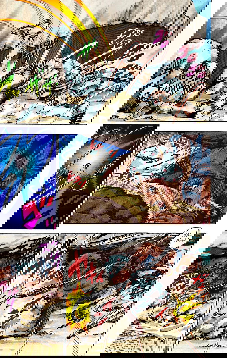Манга Невероятные Приключения ДжоДжо Часть 7: Steel Ball Run (Цветная версия) - Глава 26 Страница 14