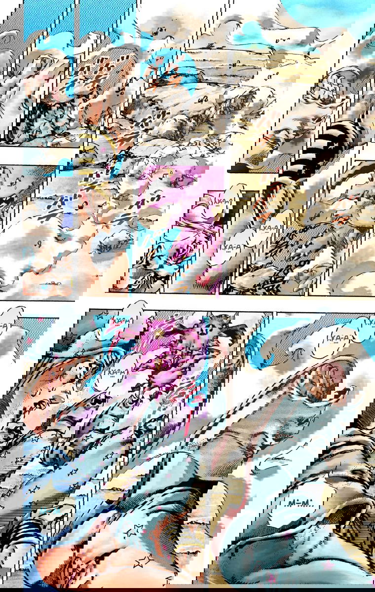 Манга Невероятные Приключения ДжоДжо Часть 7: Steel Ball Run (Цветная версия) - Глава 26 Страница 37
