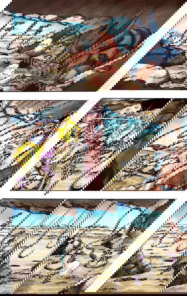 Манга Невероятные Приключения ДжоДжо Часть 7: Steel Ball Run (Цветная версия) - Глава 26 Страница 15