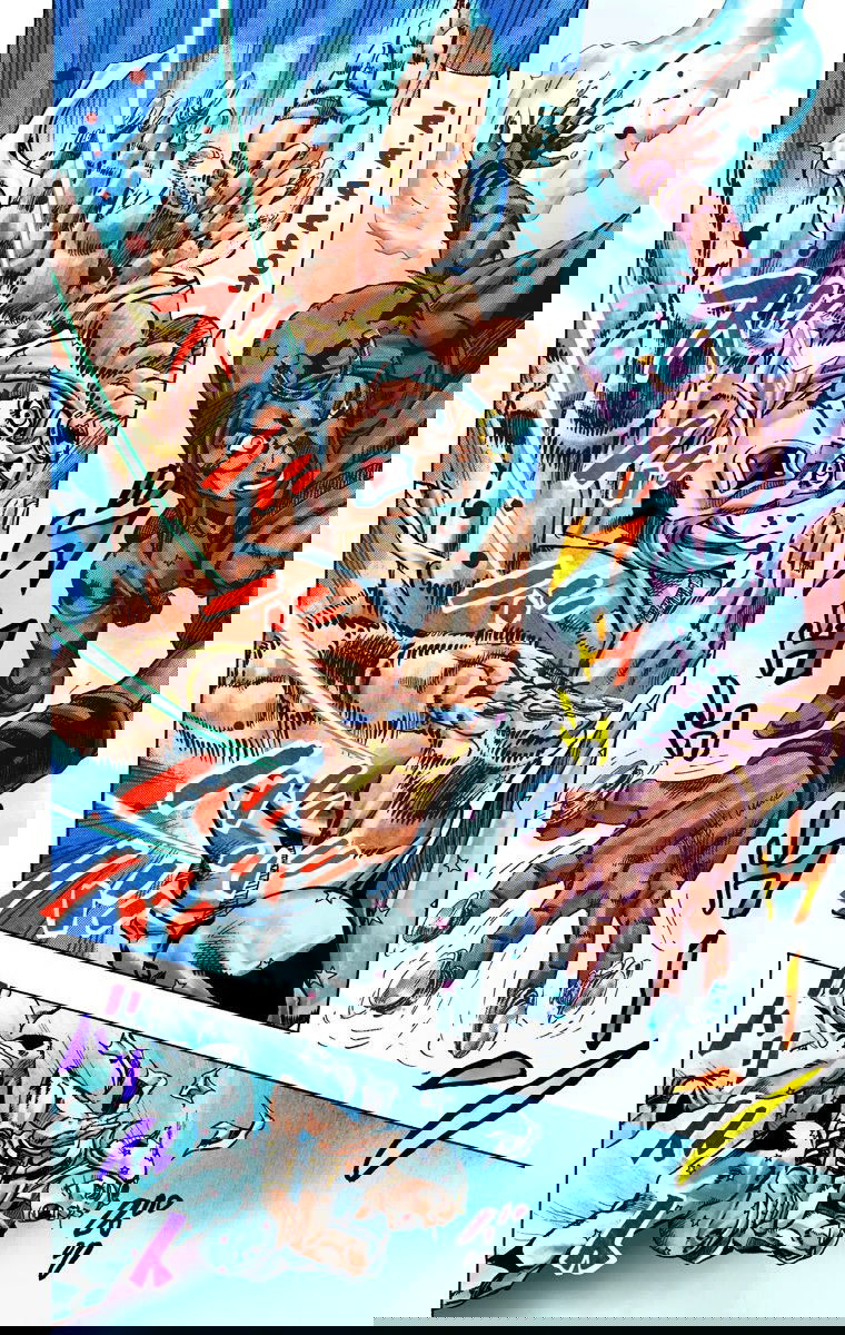 Манга Невероятные Приключения ДжоДжо Часть 7: Steel Ball Run (Цветная версия) - Глава 25 Страница 55