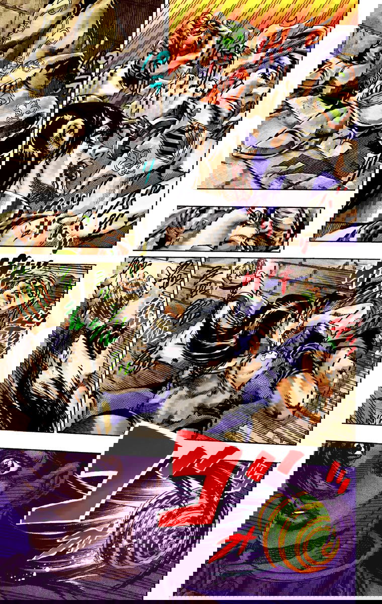 Манга Невероятные Приключения ДжоДжо Часть 7: Steel Ball Run (Цветная версия) - Глава 24 Страница 9