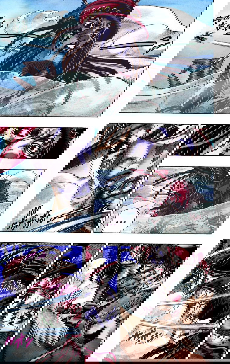 Манга Невероятные Приключения ДжоДжо Часть 7: Steel Ball Run (Цветная версия) - Глава 23 Страница 22