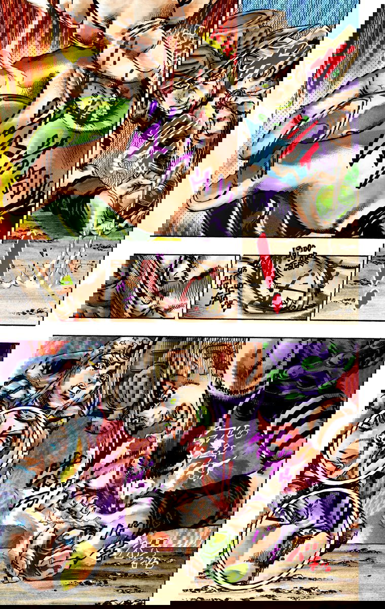 Манга Невероятные Приключения ДжоДжо Часть 7: Steel Ball Run (Цветная версия) - Глава 22 Страница 24