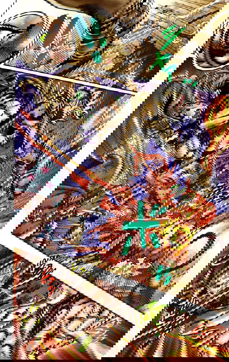 Манга Невероятные Приключения ДжоДжо Часть 7: Steel Ball Run (Цветная версия) - Глава 22 Страница 19