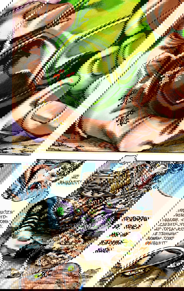Манга Невероятные Приключения ДжоДжо Часть 7: Steel Ball Run (Цветная версия) - Глава 22 Страница 23