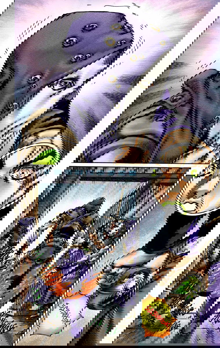 Манга Невероятные Приключения ДжоДжо Часть 7: Steel Ball Run (Цветная версия) - Глава 20 Страница 23
