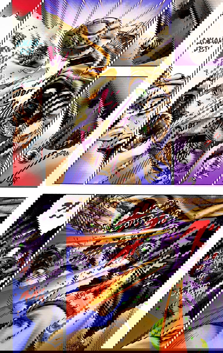 Манга Невероятные Приключения ДжоДжо Часть 7: Steel Ball Run (Цветная версия) - Глава 16 Страница 5