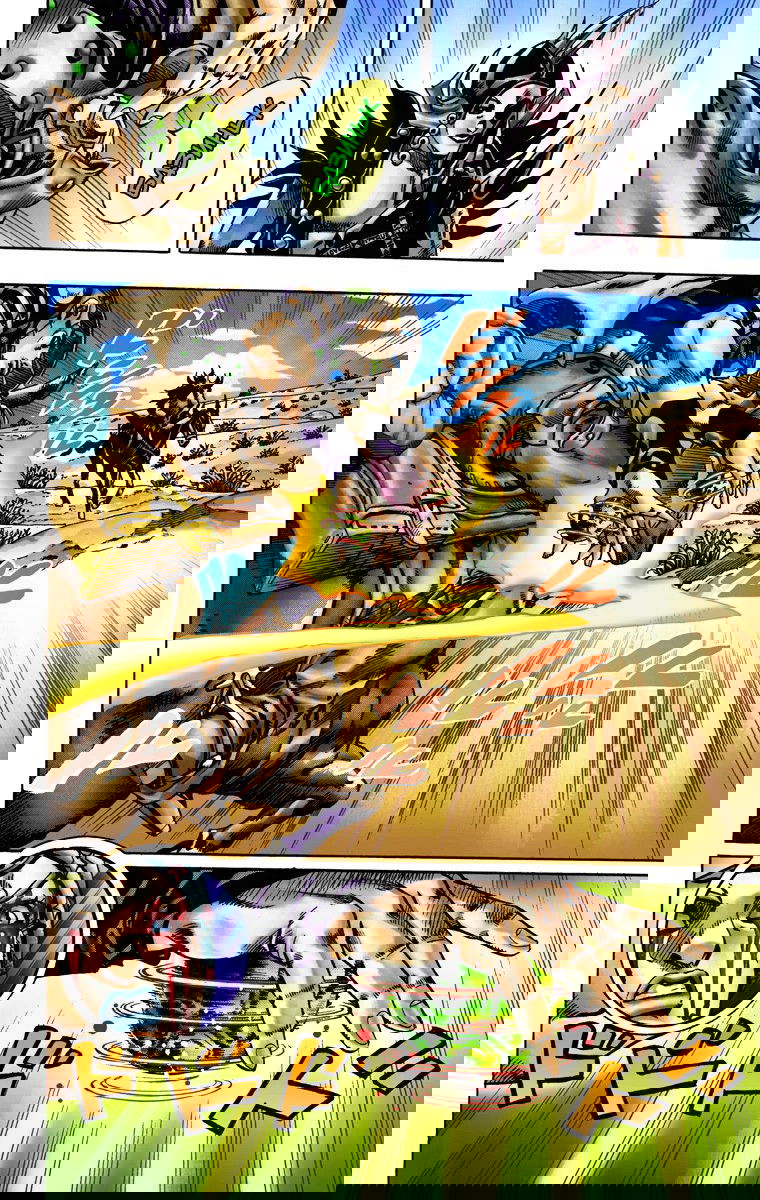Манга Невероятные Приключения ДжоДжо Часть 7: Steel Ball Run (Цветная версия) - Глава 14 Страница 21