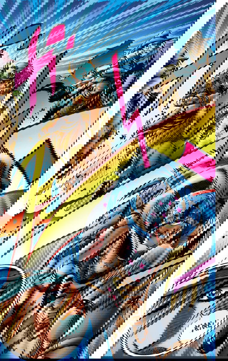 Манга Невероятные Приключения ДжоДжо Часть 7: Steel Ball Run (Цветная версия) - Глава 10 Страница 23