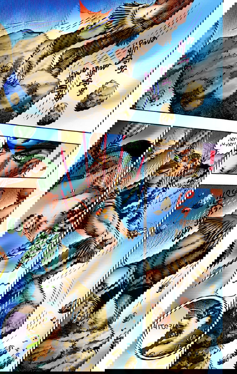Манга Невероятные Приключения ДжоДжо Часть 7: Steel Ball Run (Цветная версия) - Глава 9 Страница 25