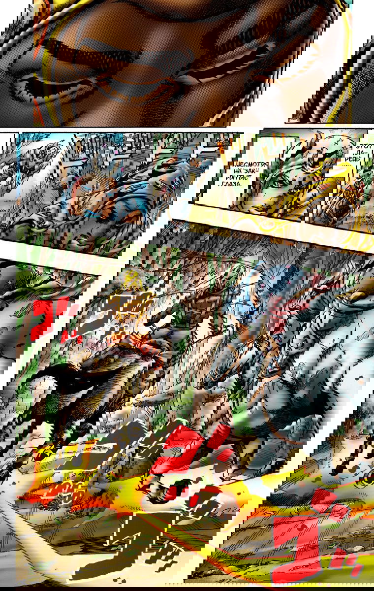 Манга Невероятные Приключения ДжоДжо Часть 7: Steel Ball Run (Цветная версия) - Глава 8 Страница 6